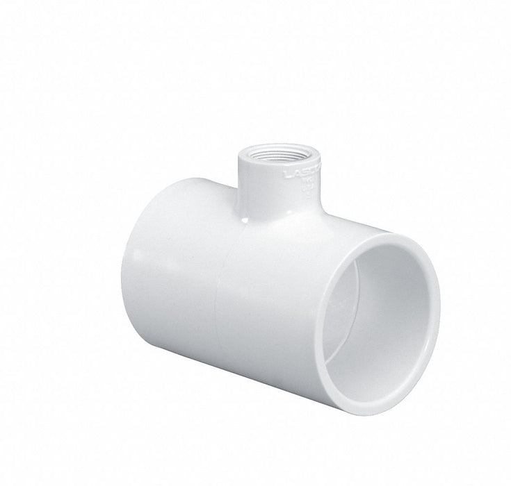PVC Tee 1 1/4 in Socket 1/2 in Socket