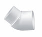 PVC 45 Elbow 1 1/2 in 1 1/2 in