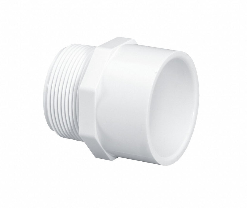 Adapter 1 1/2 in Schedule 40 White
