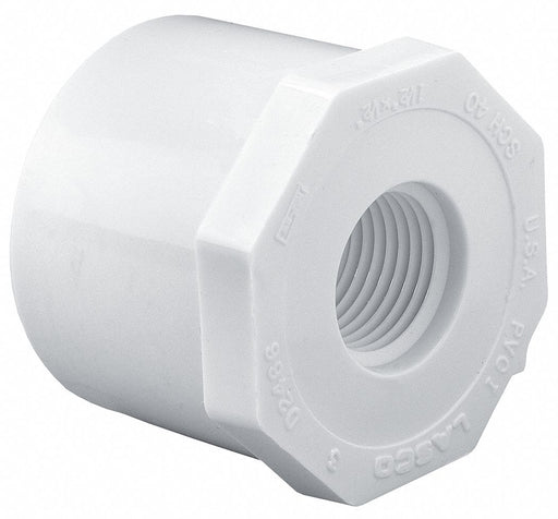 PVC Bushing 3/4 in 1/2 in NPT
