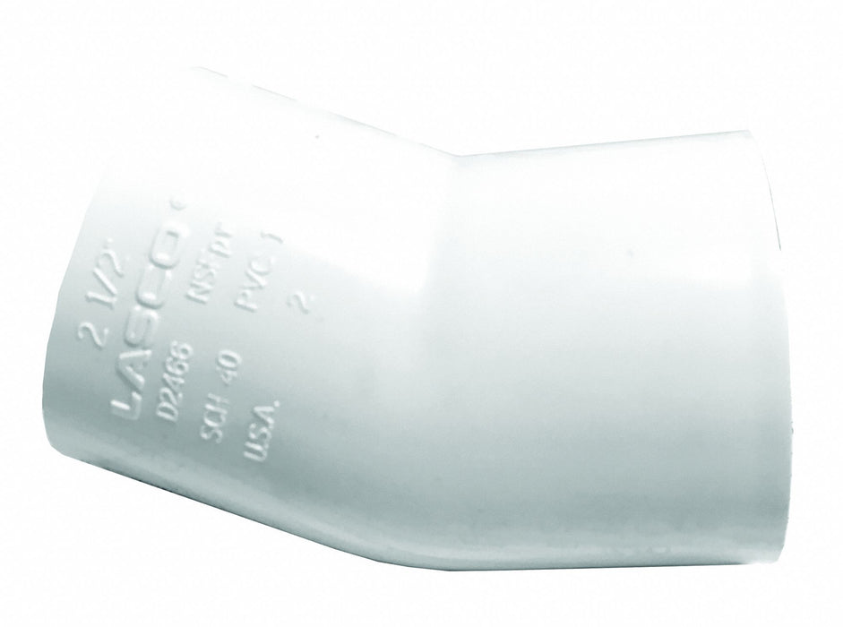 PVC 22-1/2 Elbow 6 in 6 in