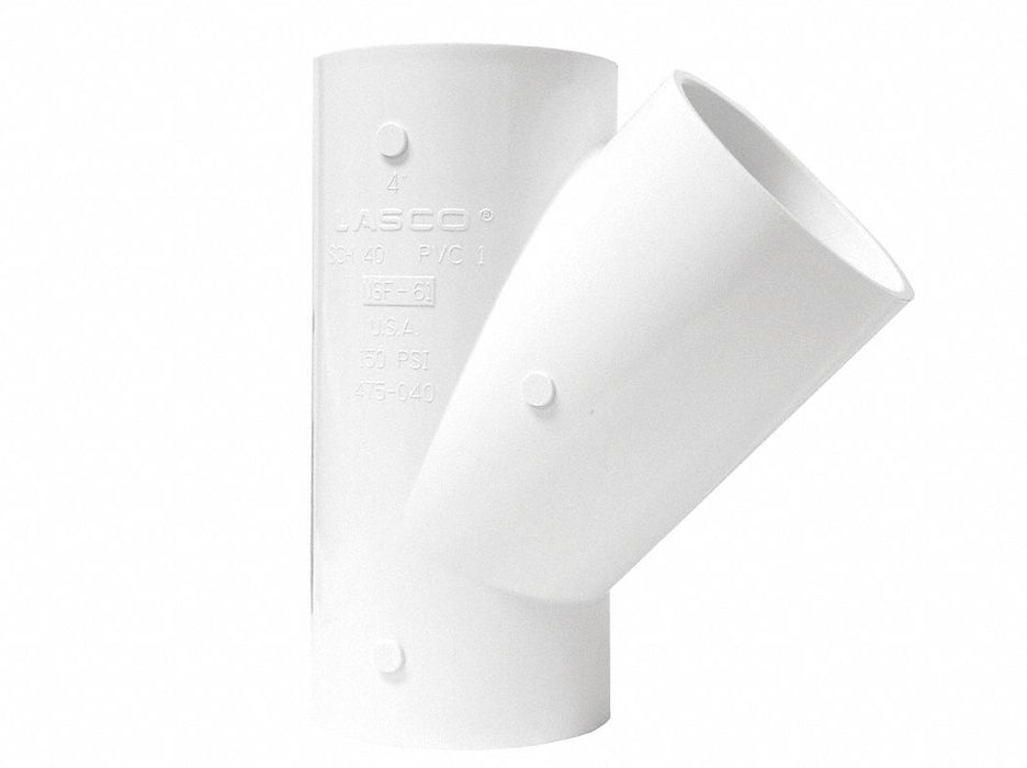 PVC Wye 2 in Socket 2 in Socket