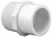 PVC Straight 3/4 in 1/2 in NPT