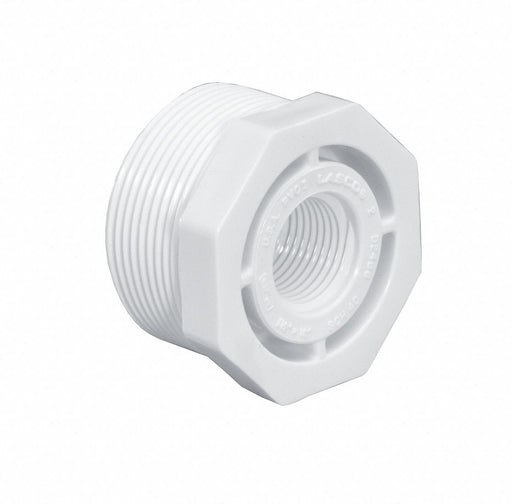 PVC Bushing 1 in NPT 3/4 in NPT