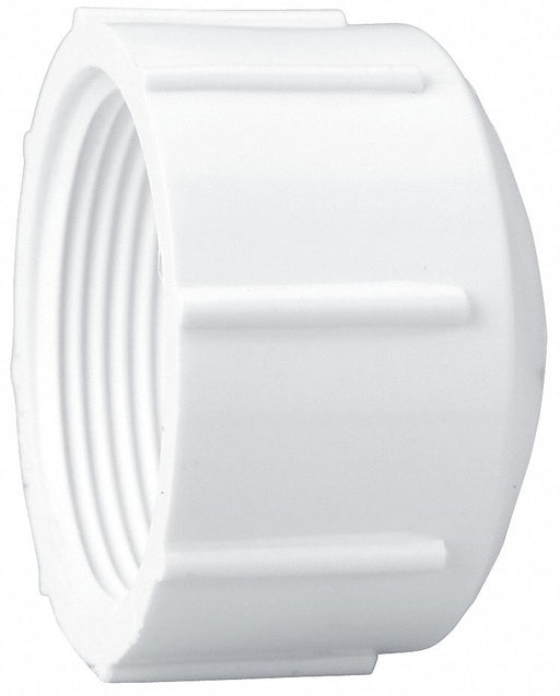Cap 1/2 in Schedule 40 FNPT PVC