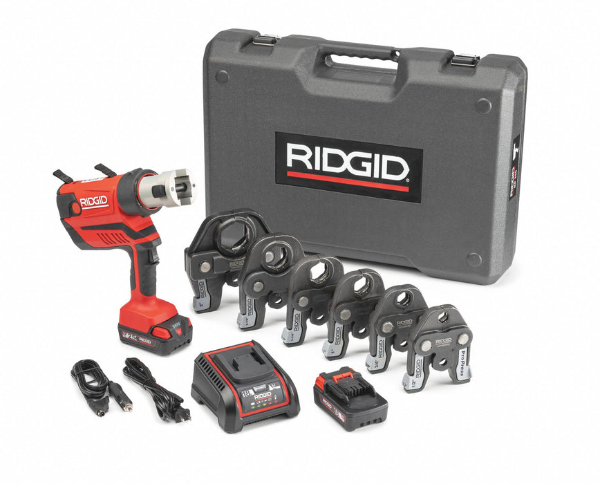 Cordless Press Tool Kit 7200lb CrimpForc