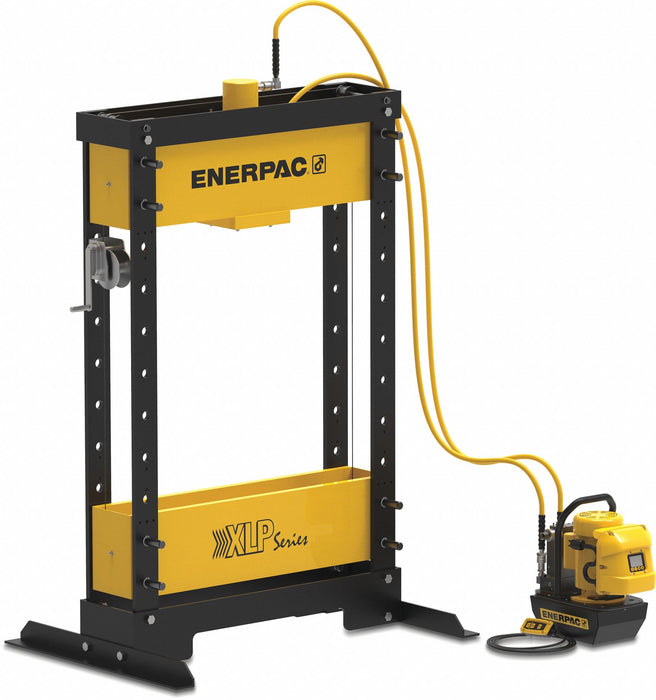 Hydraulic Press Electric Yellow