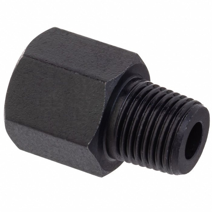 Adapter Black Zinc-Plated Brass 1/2 in