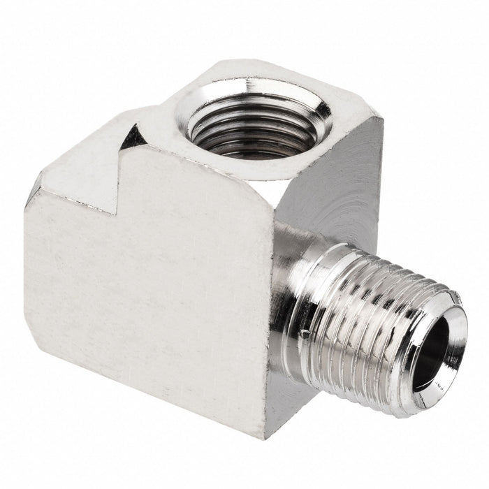 Run Tee Nickel-Plated Brass 1/2 in