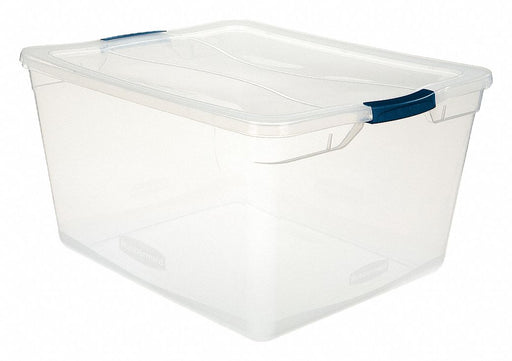 StorageTote 23.5inL 18.625inW Clear