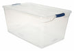 Storage Tote 29 in L 17.75 in W Clear