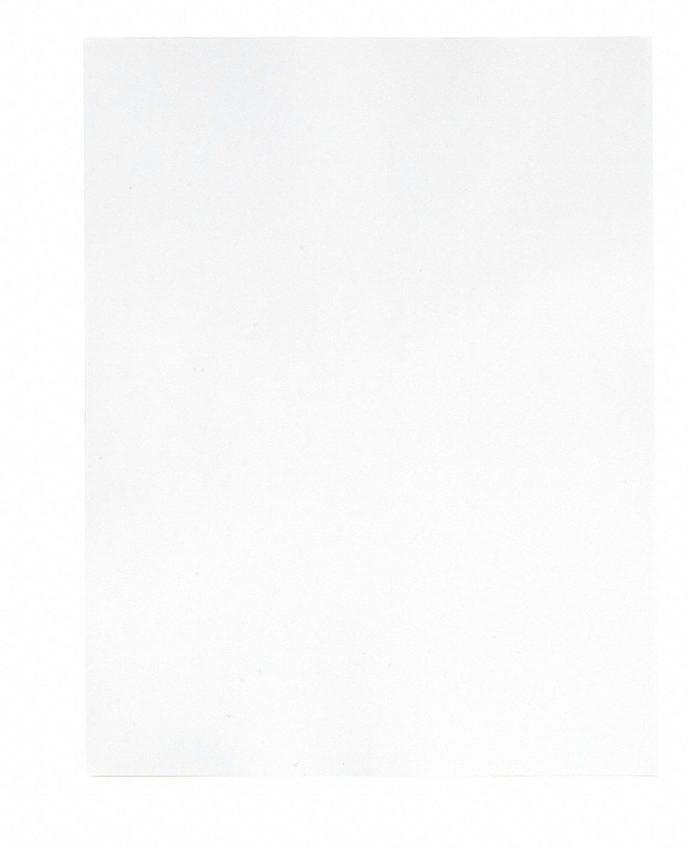 Precut Label Sheet White Vinyl PK50