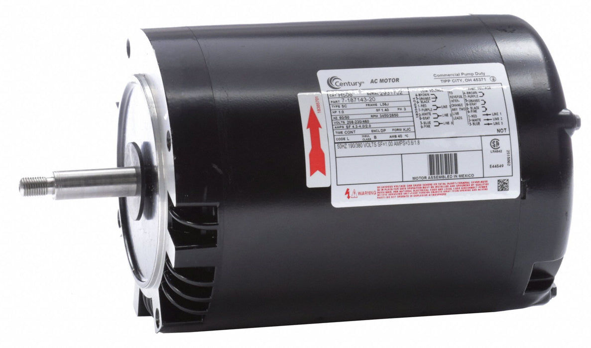 Pump Motor 3-Phase Design Steel Frame