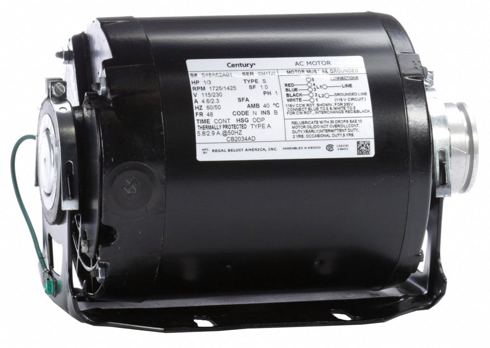Pump Motor Split Phase Design