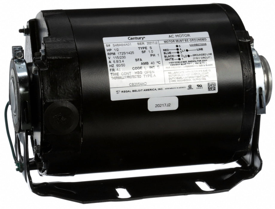 Pump Motor Split Phase Design