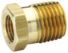 Hex Bushing Brass 1/4 x 1/2 in NPT