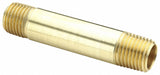 Nipple Brass 3/8 in Pipe Size MNPT