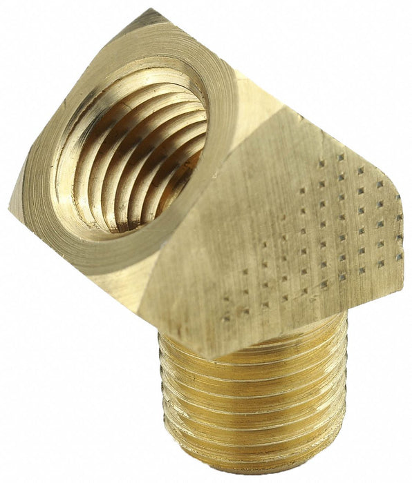 45 Extruded Street Elbow Brass 3/4 in