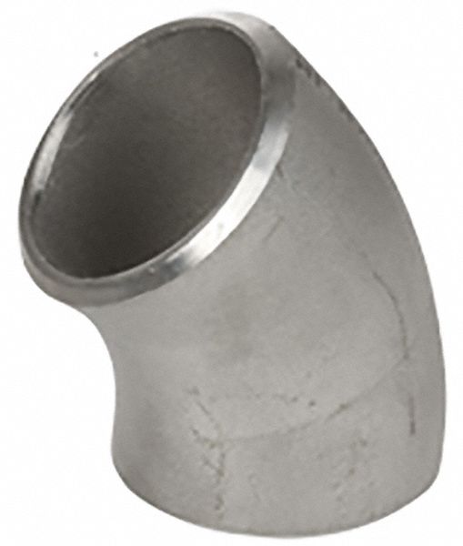 45 Long Radius Elbow 316 SS 5 in