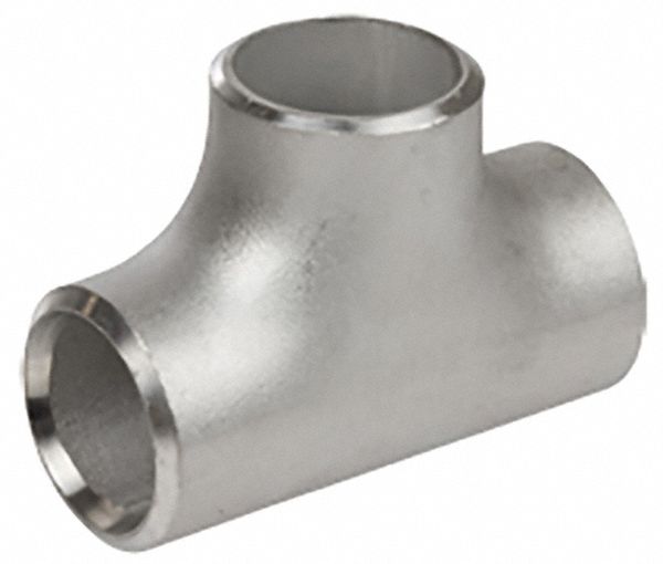 Tee 316 SS 1/2 in Pipe Size Buttweld