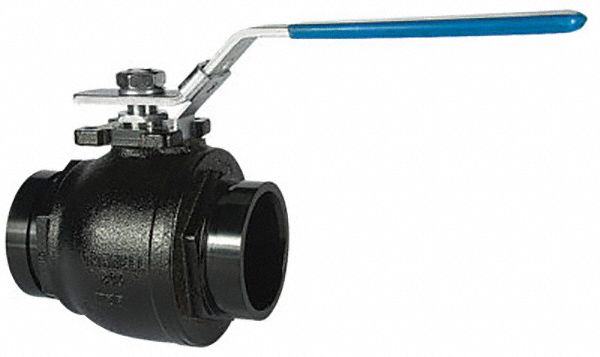 Manual 2-Way Ball Valve Grooved Iron