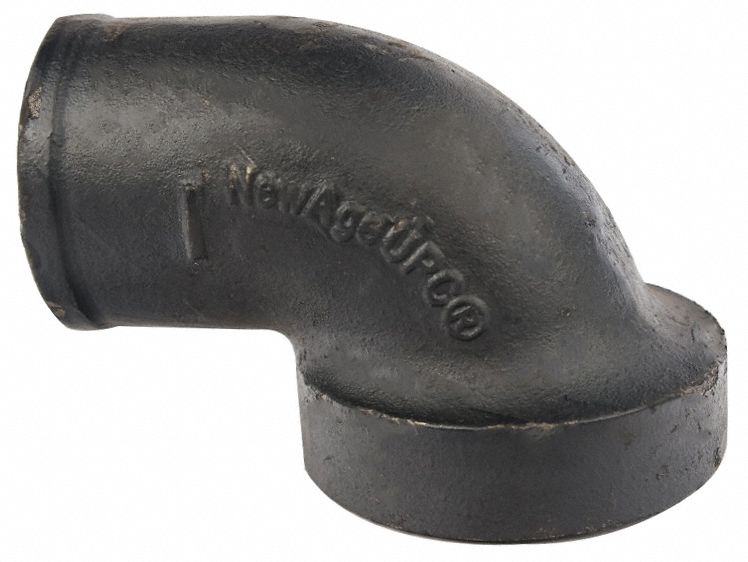 90 Tapped Bend Cast Iron 2 in Socket