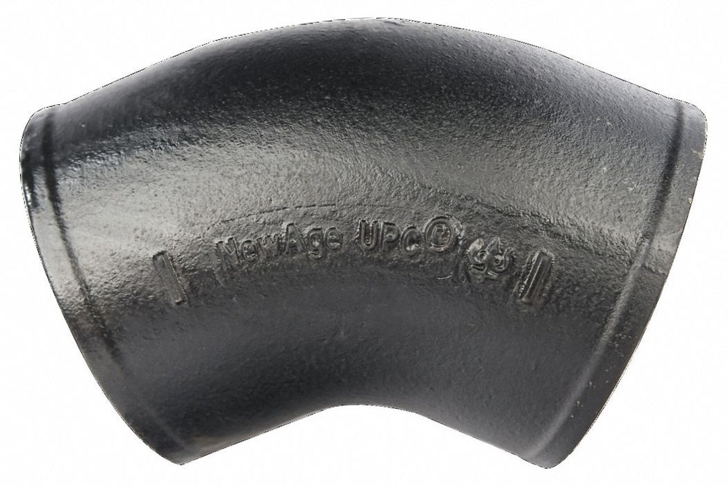 45 Bend Cast Iron 6 Pipe Size Socket