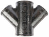 Double Wye Cast Iron 4 x 4 x 2 x 2 in