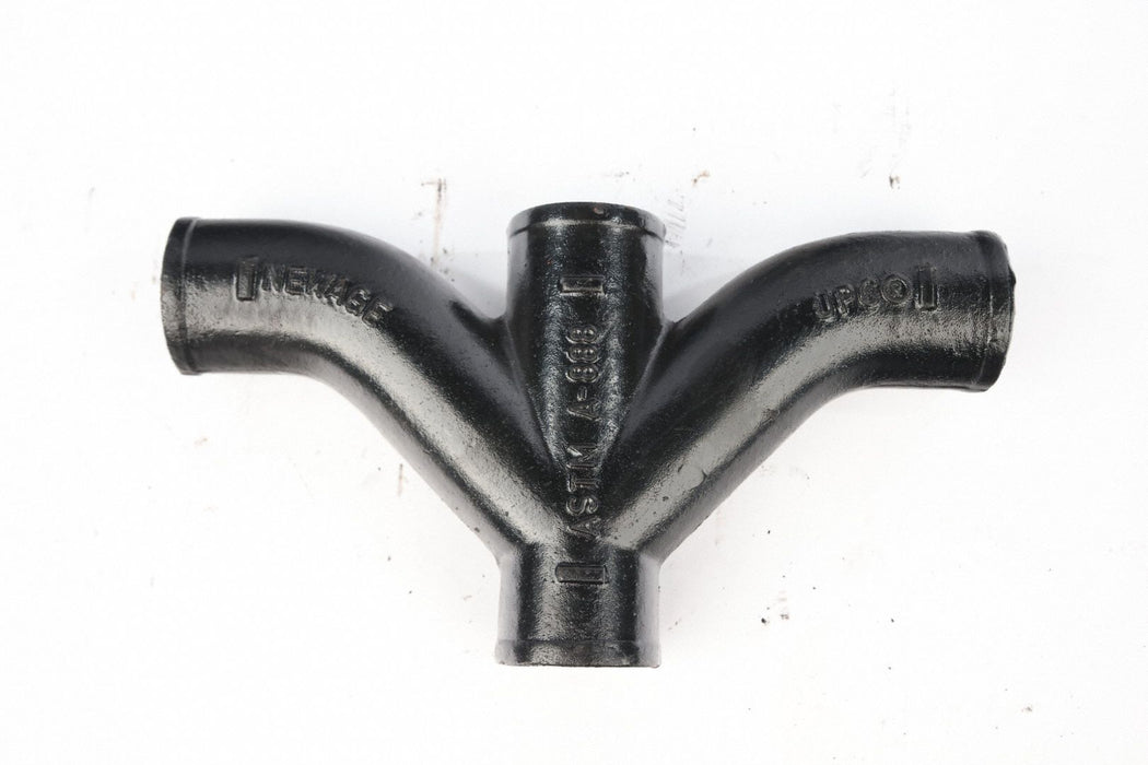 Combo Wye and 1/8 Bend Cast Iron 4 in