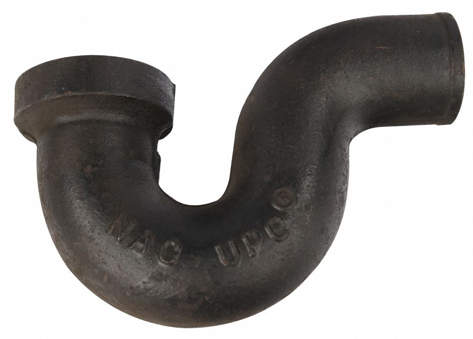 Tapped P-Trap Cast Iron 2 in Socket