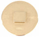Raised Square Plug Brass 5 in Socket
