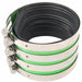 Coupling SS 2 in Pipe Size Black