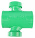 Sanitary Cross Socket 4 x 4 x 2 x 2 in