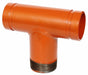 Branch Tee Ductile Iron 2 in Grooved