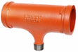 Branch Tee Ductile Iron 4 x 4 x 1 1/2 in