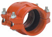HDPE Coupling Ductile Iron 4 in Grooved
