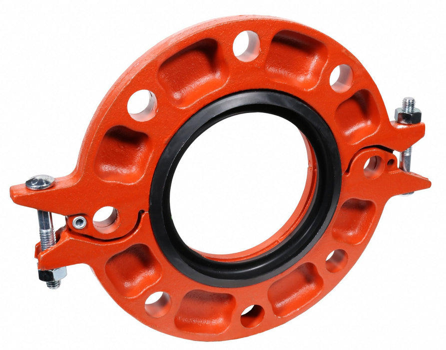 Pipe Flange Ductile Iron 6 in Orange