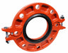 Pipe Flange Ductile Iron 4 in Orange