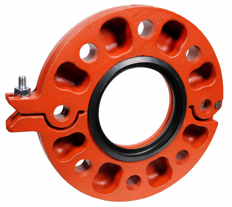 Pipe Flange Ductile Iron 2 in Orange