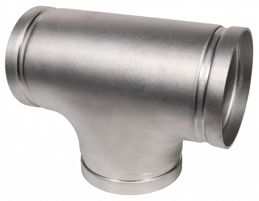 Tee 304 SS 3 in Pipe Size Grooved