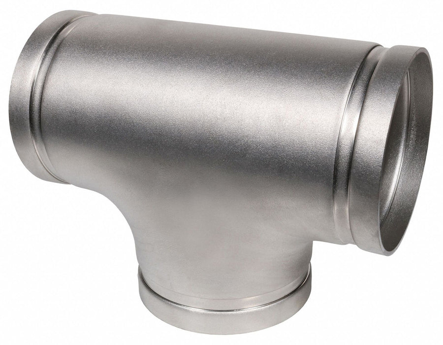 Tee 304 SS 4 in Pipe Size Grooved SCH 10