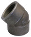 45 Elbow Forged Steel 1/4 in FNPT