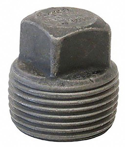 Square Head Plug Forged Steel 3/4 in
