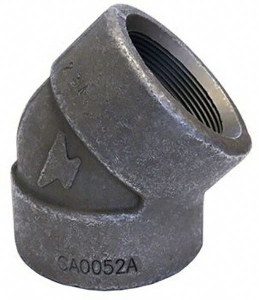 45 Elbow Forged Steel 1/4 in FNPT