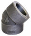45 Elbow Forged Steel 1 1/2 in Socket