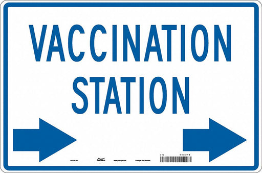 Vaccination Traffic Sign
