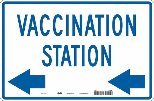 Vaccination Traffic Sign