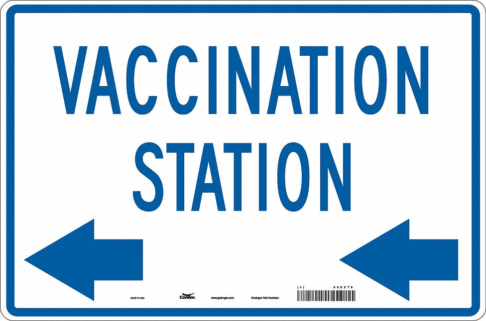 Vaccination Traffic Sign