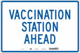 Vaccination Traffic Sign