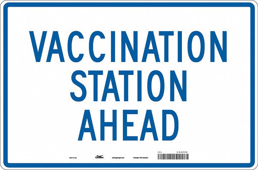 Vaccination Traffic Sign